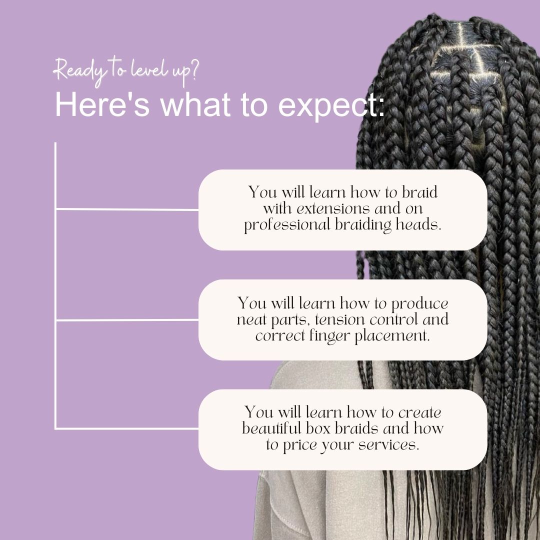 Unleash Your Inner Braider: Master Box Braids in This Crash Course Saturday 4th October 2025