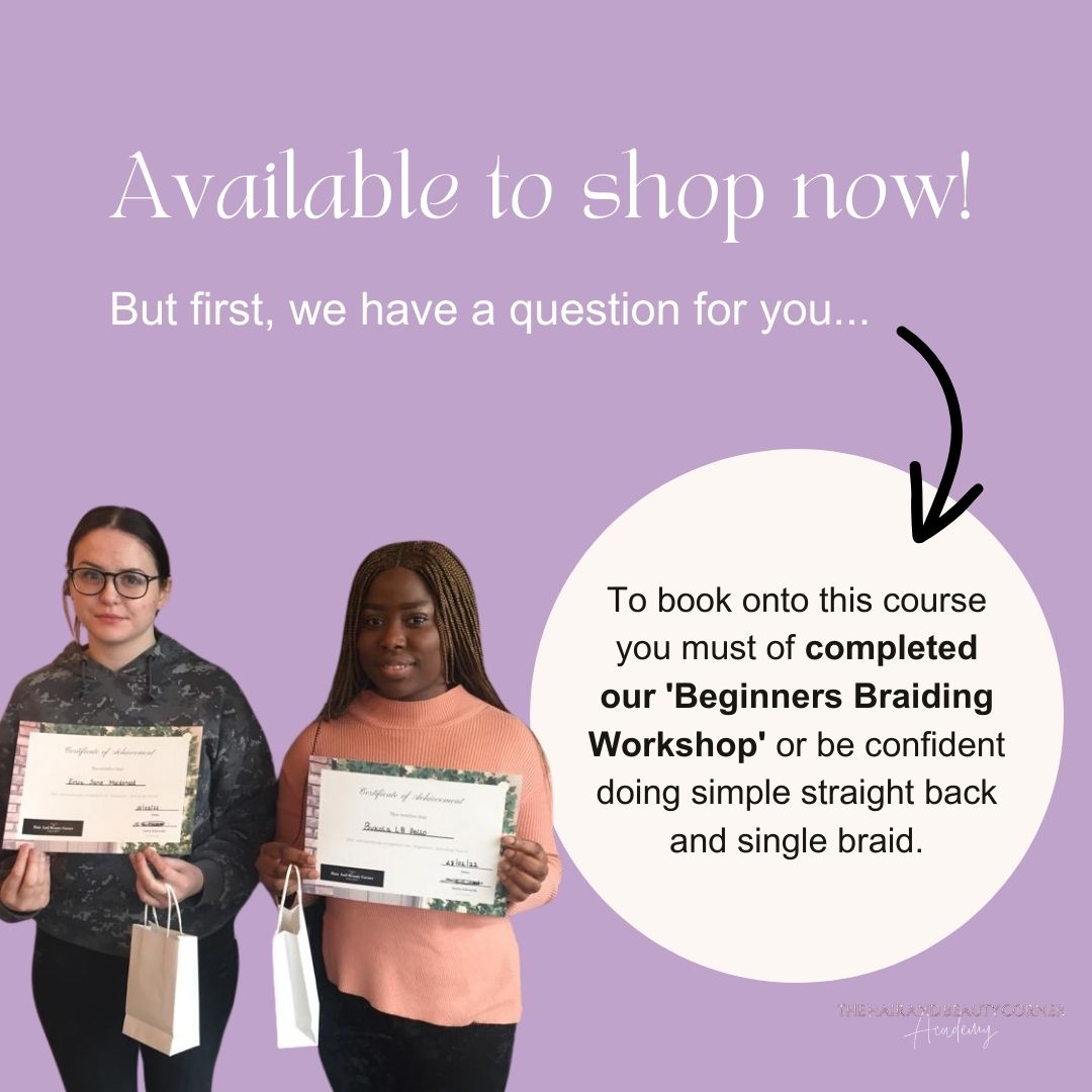 (Manchester) Advanced Braiding Intensive: 3 Days of Mastering Box Braids, Extensions & More TBA