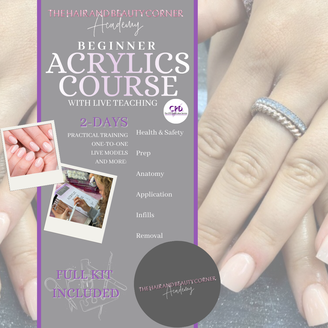 Beginners Acrylic Nails - July 2025 TBC